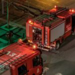 Geçici konaklama dairesinde çıkan yangında kimse yaralanmadı